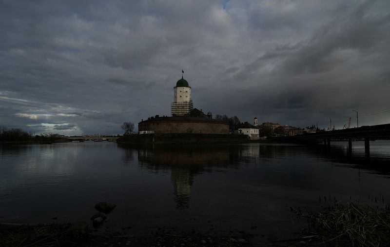 castle, tower, history, bay, island, tower, bastion, defense, spring Bastion eveningphoto preview