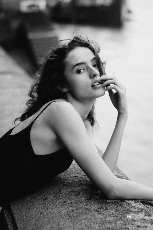 girl, portrait, black and white, london *photo preview