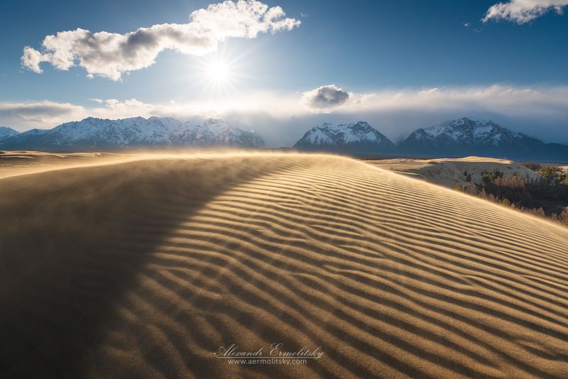 забайкалье, кодар, чарскиепески ~ Чарский шторм ~ фото превью