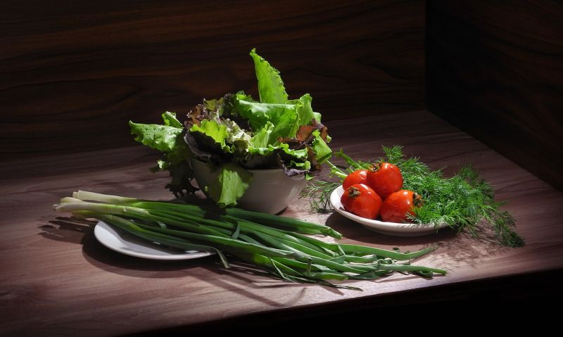 зелень, укроп, помидоры, петрушка, дача, огород, Витамины.photo preview