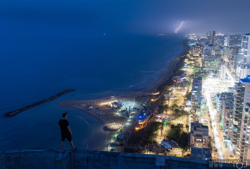 tel aviv, israel, city, urban, architecture, cityscape, roof, netania Netanyaphoto preview