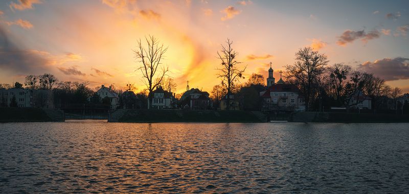 калининград, закат, городской_пейзаж Городской закат 2photo preview