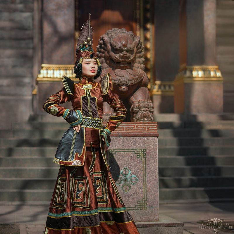 national, ethnic, буддизм, тува, народы, национальный, храм Тувинская красаphoto preview