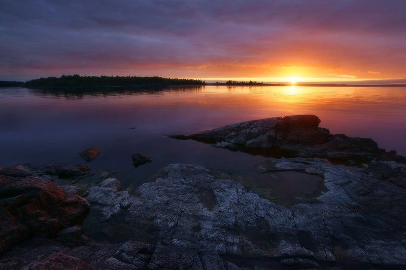 ладога Ладожский восходphoto preview