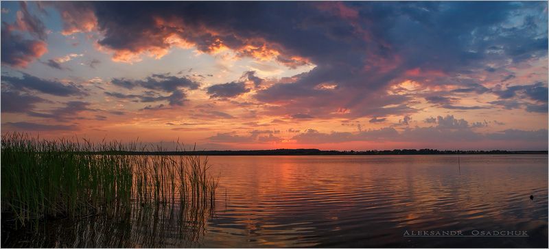 закат на р. Иршаphoto preview