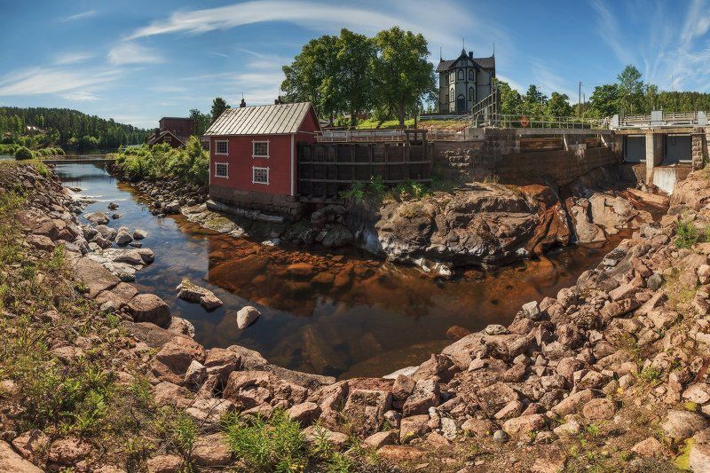 Finland, Suomi, Лесопилка, Лето, Финляндия про финскую лесопилку...photo preview