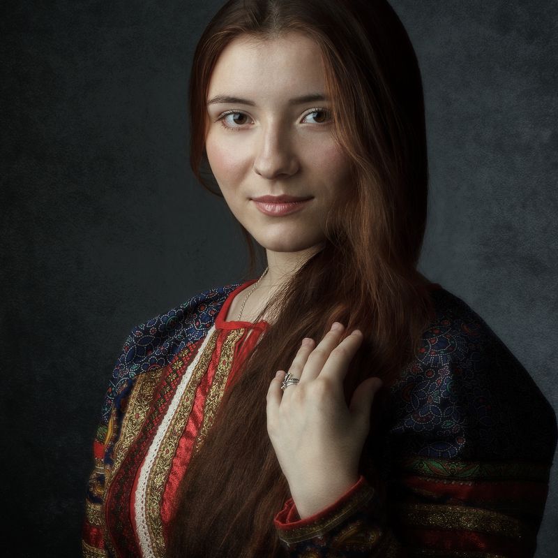 русская,russia,девушка,волосы,коса,girl,portrait,портрет photo preview