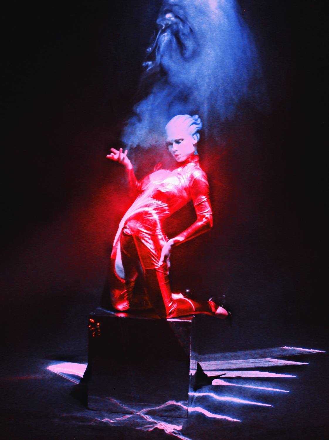 Asari Dancer. Автор: Ксения Орлова Mass Effect , Ксения Орлова