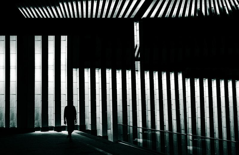 чб,город,архитектура,силуэт Души мегаполисаphoto preview