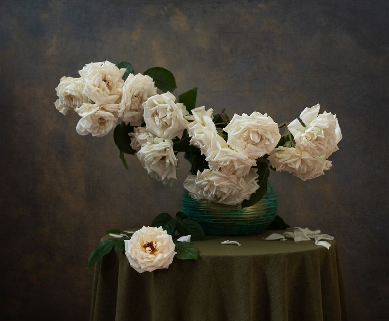 натюрморт, цветы, розы Натюрморт с розамиphoto preview