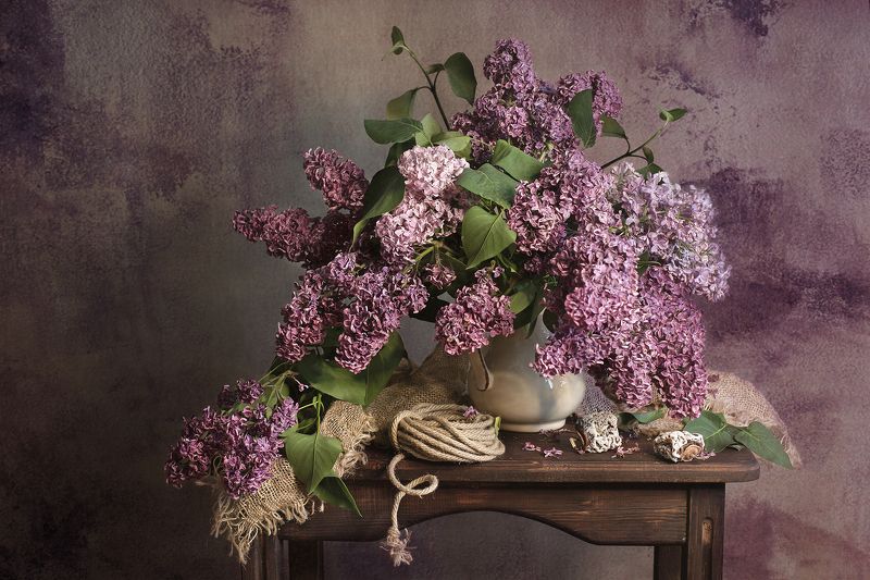 миламиронова, фотонатюрморт, stilllife, май, весна, сирень, натюрмортсбукетом, натюрмортсцветами Сиреневый май... фото превью