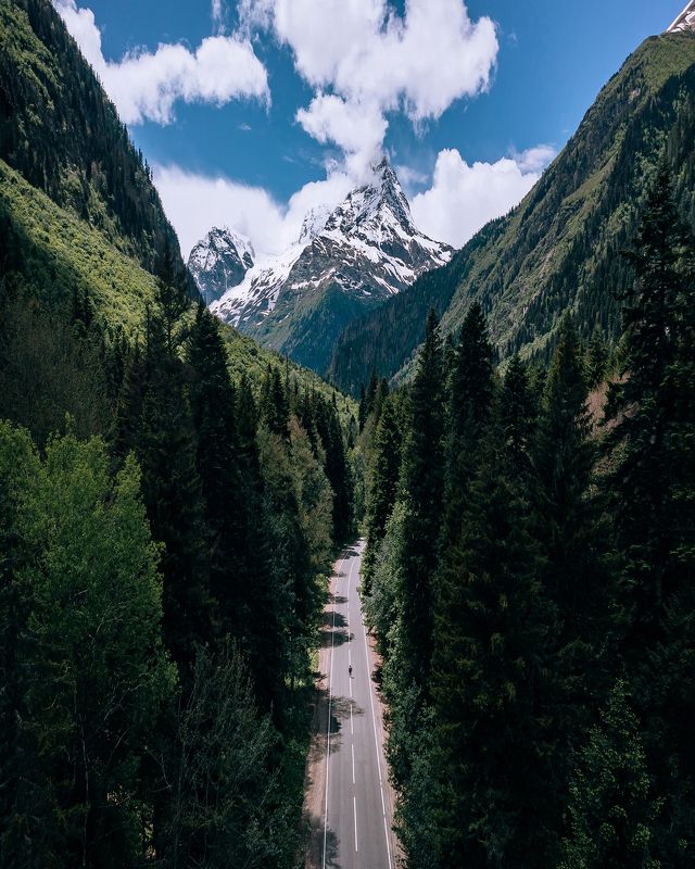 домбай, россия, горы, dombay, russia, mountains По дорогам Домбая..photo preview