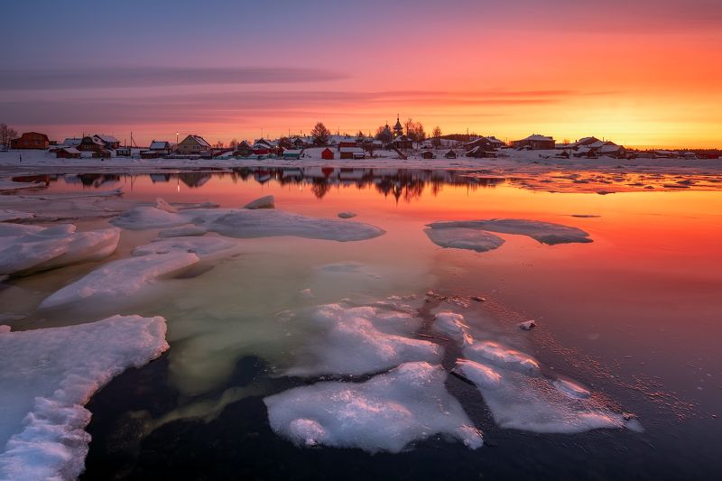 Февральская зорька...photo preview