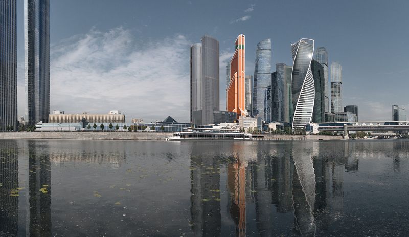 #москва, #москва-сити, #утро photo preview