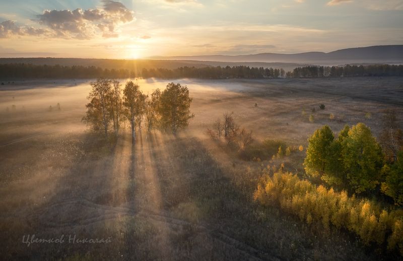 туман рассвет *photo preview