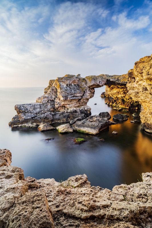 sea landscapes nature vertical Tulenowo rocks photo preview
