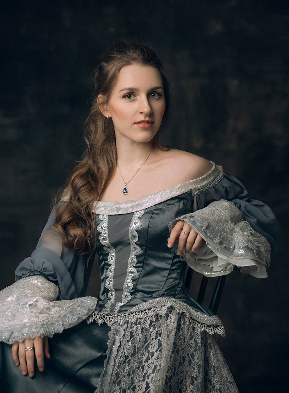 Виолетта. Автор: Екатерина Сигат портрет, женский портрет, постановочное, винтаж, студийное, Екатерина Сигат