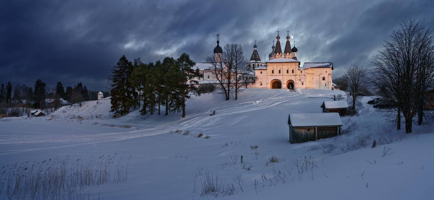 ферапонтово, зима, Зверев Олег