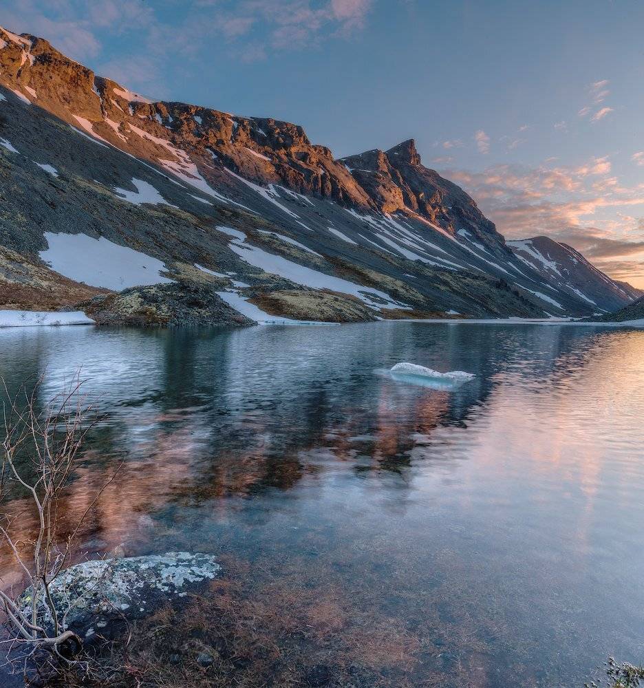 Заполярье, Кольский, Лето, Оз.длинное, Полярный день, Север, Хибины, Хребет, Роман Горячий