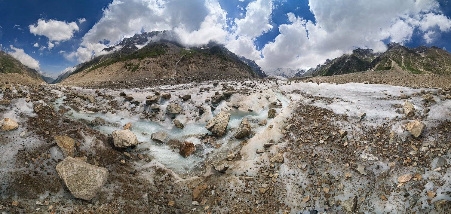 На леднике Безенги. Автор: Шарапов Сергей , Шарапов Сергей