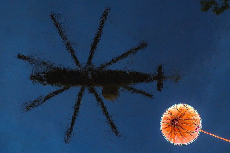 Ми-26, Отражение, Пожар Отражениеphoto preview