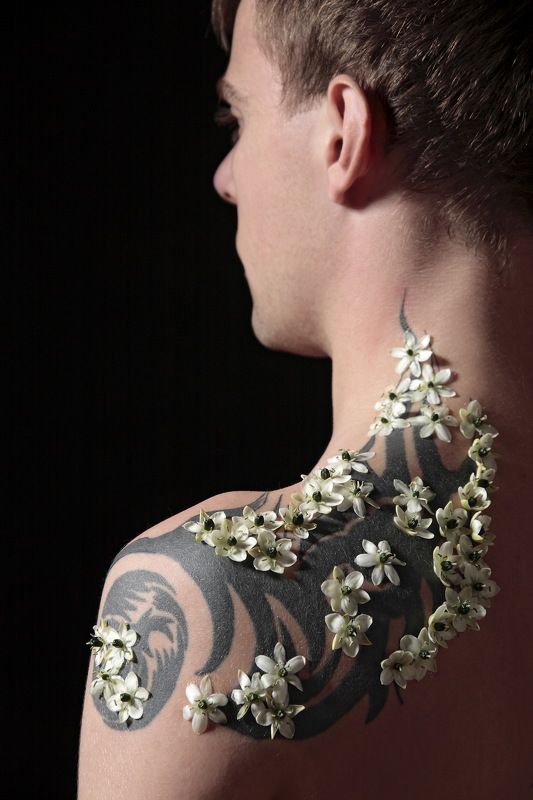 портрет, флористика, Люди Образы Эпохи, Алексей Попов Татуphoto preview