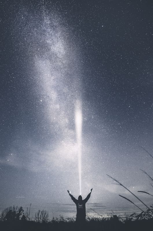 universe, stars, milky way, nightscape, self-portrait, dark, night,  Discover your Universephoto preview