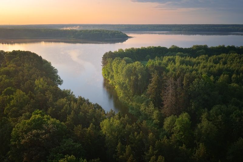 истра, подмосковье, истринское водохранилище С высоты птичьего полетаphoto preview