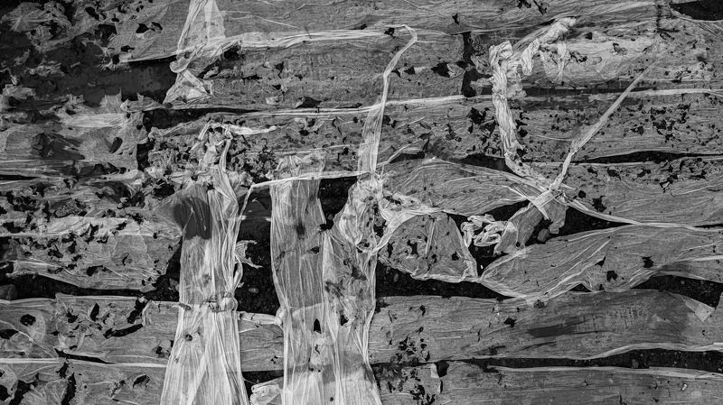 black and white, fabric, abstract, land, soil, dirt, white, parallel lines, construction Earth bandagesphoto preview