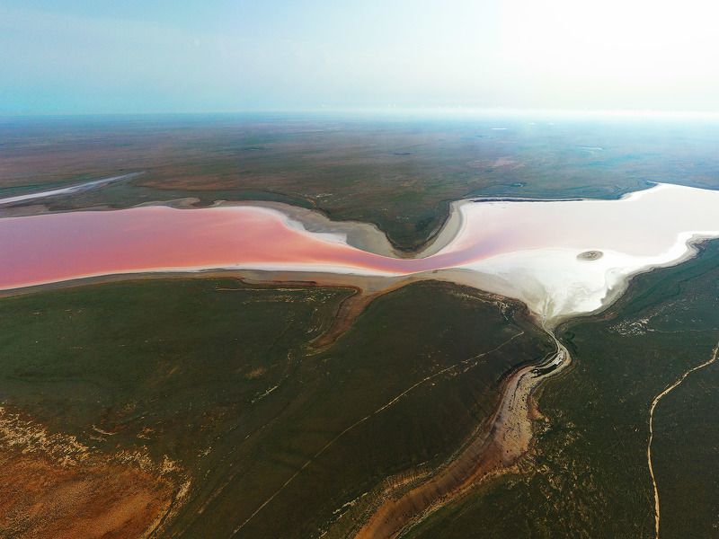 Калмыкия, озеро Малиновое озеро фото превью