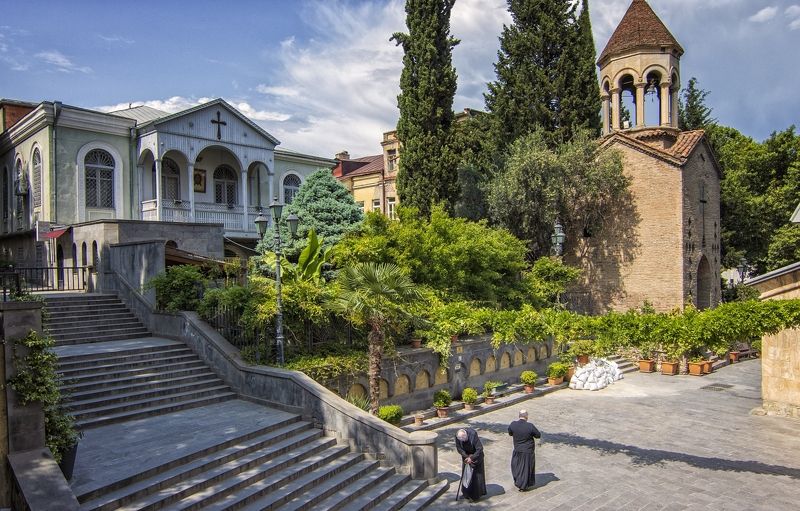 грузия,тбилиси,архитектура,путешествие. Прогулка по старым улочкам Тбилиси.photo preview