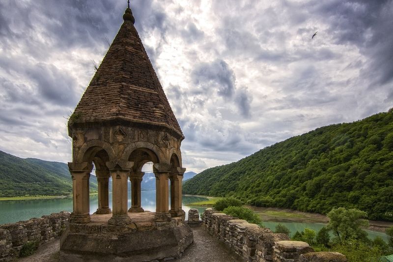 грузия,недалеко от крепости анапури,река. Анапури.photo preview