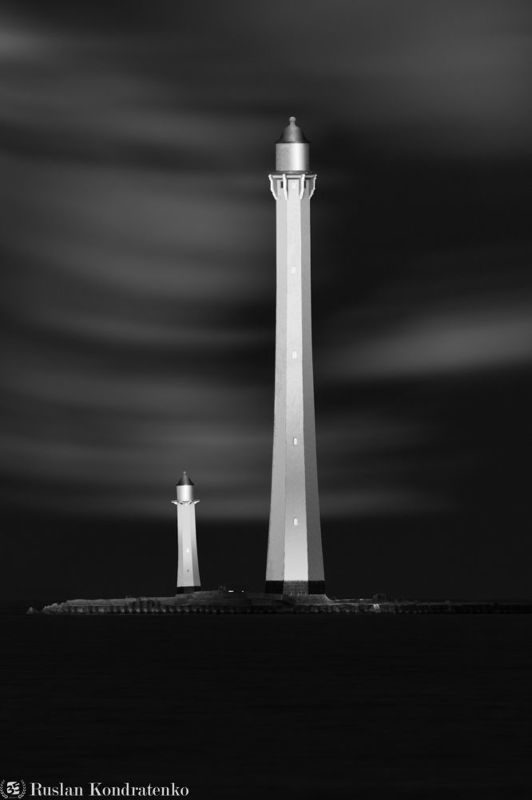 санкт-петербург, fine art, fineart, файн арт, fine art architecture, маяк, финский залив, задний створный маяк морского канала, передний створный маяк морского канала Задний и Передний створные маяки Морского каналаphoto preview
