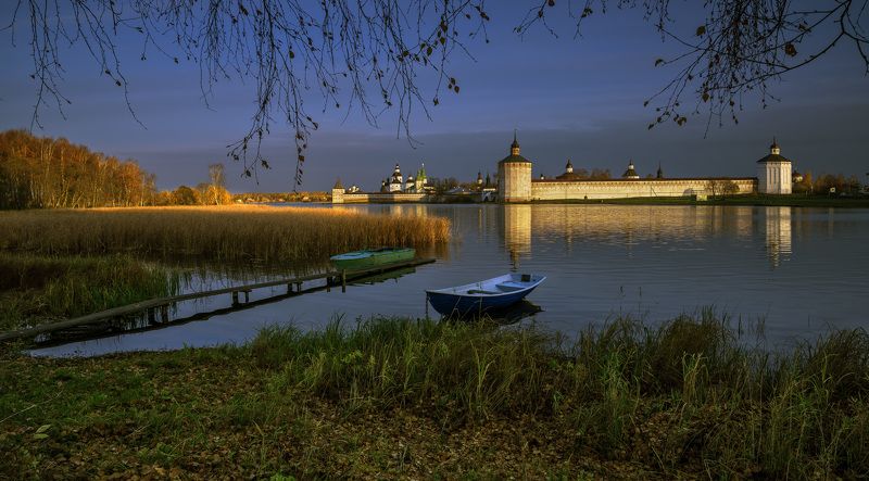 кирилло-белозерский монастырь, кириллов, утро, осень Золотое утроphoto preview