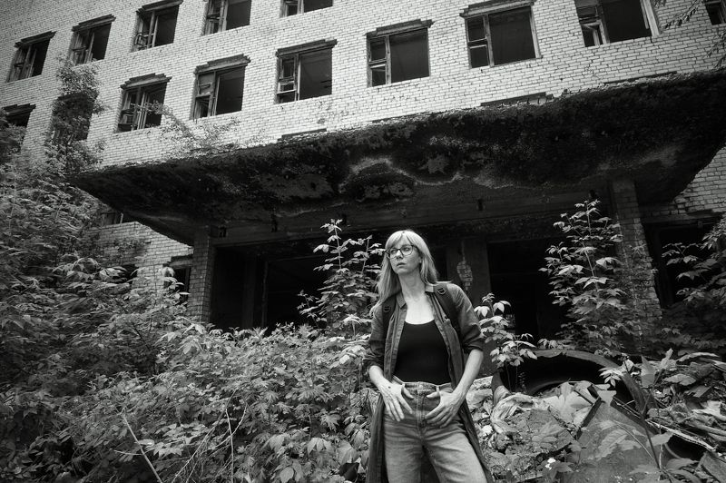 девушка, город ***photo preview