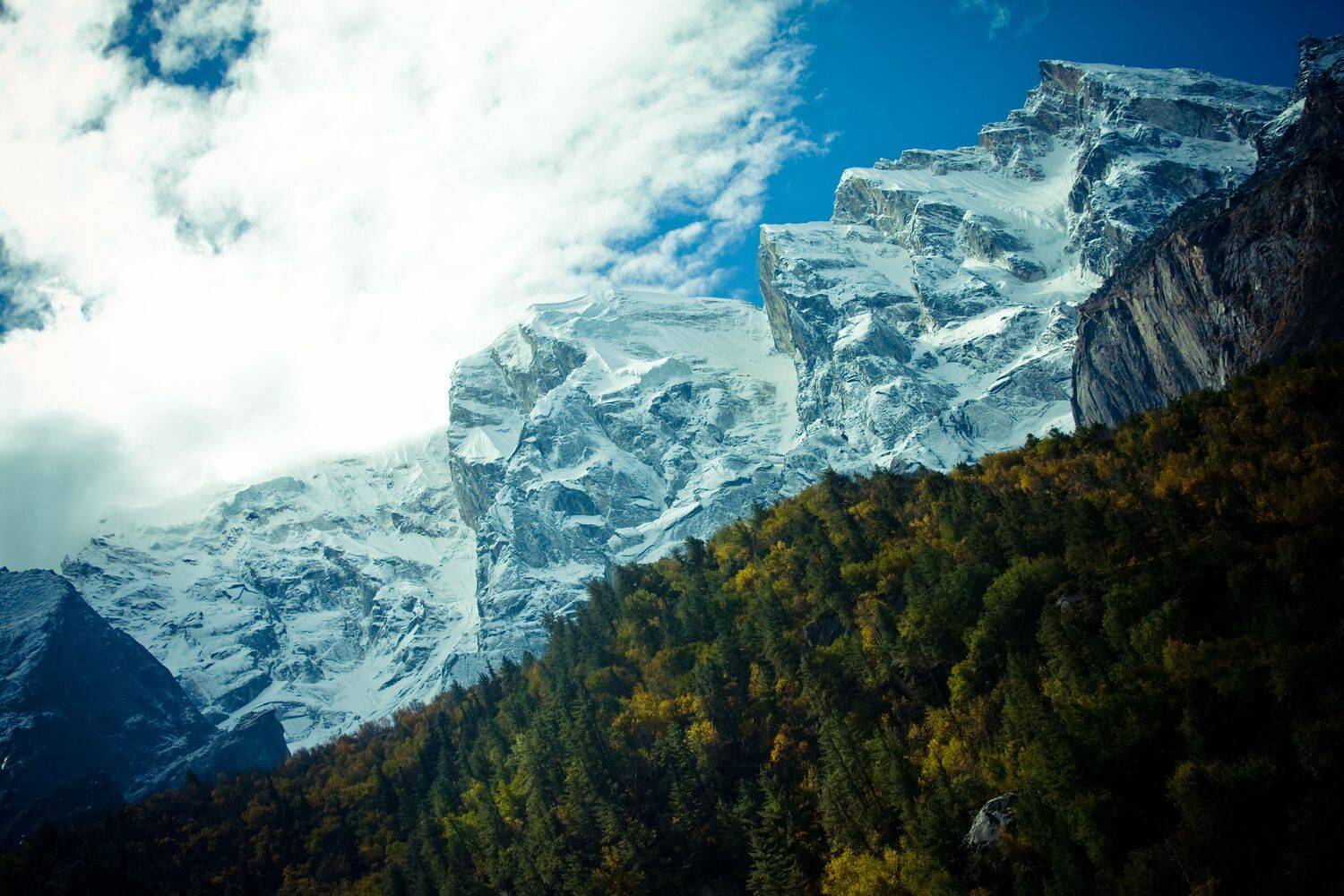 India, Himalayas, Nature, Forest, Adventure, Power, Valley, Mountain, Snow, Ice, Journey, Landscape, Clouds, Sky, Travel, Stone, Cold, Pilgrim, Outdoors, Hiking, Uncultivated, Peak, Tibet, altitude, clear, ganga, glacier, himalayan, powerful, source, ston, Raimond Klavins