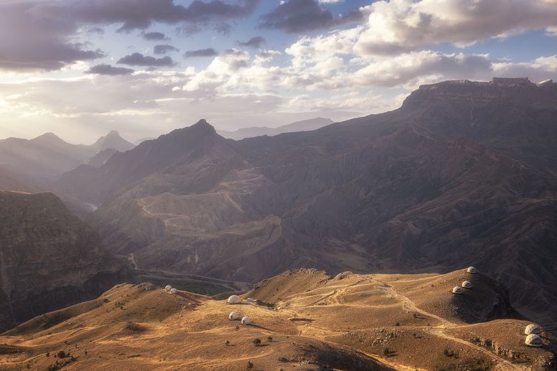 дагестан горы глэмпинг пейзаж glamping mountains nature landscape dagestan Глэмпинг в горах Дагестана.photo preview