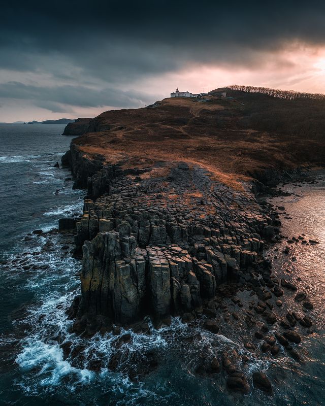 приморье, владивосток, маяк бюссе, мыс брюса Маяк Бюссеphoto preview