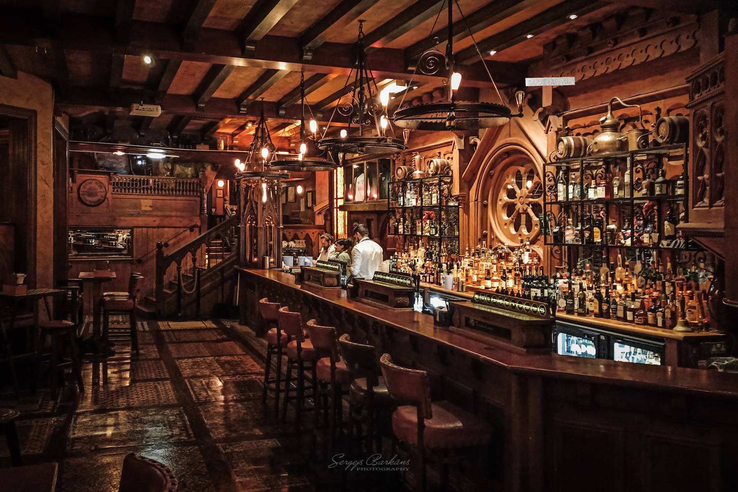 Irish pub in London. Автор: Sergejs Barkans #pub, #england, #london, #uk, #interier, #bar, #city, #atmosphere, Sergejs Barkans