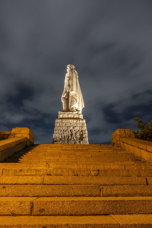 city night architecture photo preview