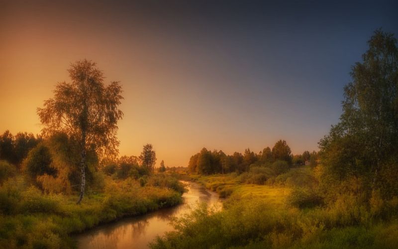 пейзаж Вечерphoto preview