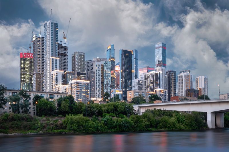город, архитектура, москва, улица, street, city, moscow, russia, architecture, небоскрёбы, skyscraper, urban Московский Гонконгphoto preview