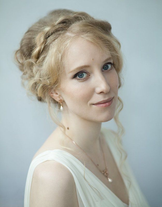 портрет, невеста, девушка, нежность, улыбка photo preview