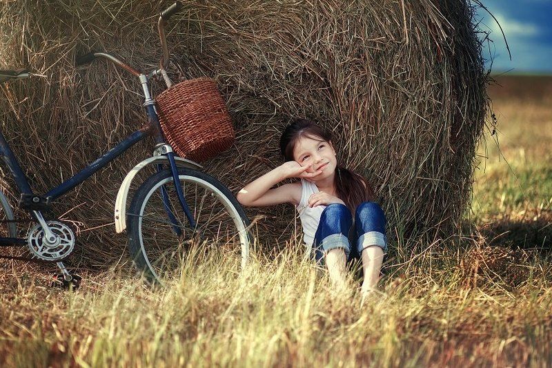 дети лето деревня Аннаphoto preview