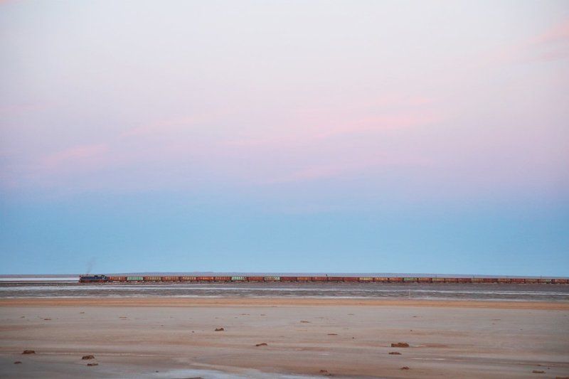 астрахань озеро соль баскунчак закат россия Соленое озеро Баскунчакphoto preview