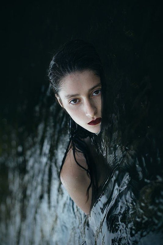 девушка, портрет, фото, вода, русалка, ундина, portrait, girl, woman, water, mermaid Аквамаринphoto preview