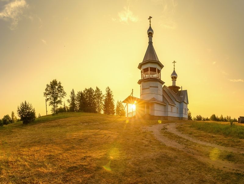 псков, пейзаж, Летнее утроphoto preview