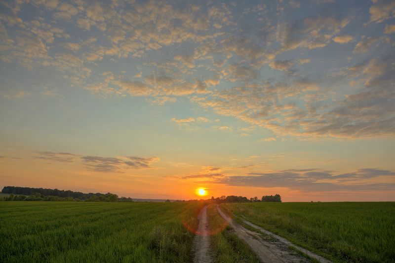 Летний закатphoto preview