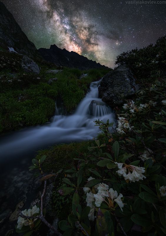 кчр, фототур, яковлевфототур, поход, загеданские, имеретинские, безмолвия, кавказ, имеретинка, загеданка, кавказ, поход Ночь у Загеданских озерphoto preview