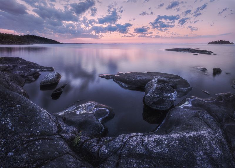 Ладога, ночь Июньская ночьphoto preview